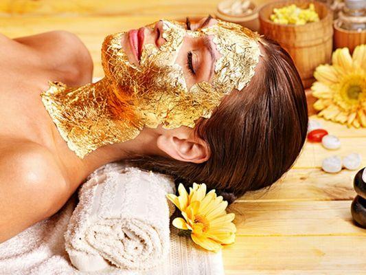 24 Carat Gold Facial 50% Off. Pay Only $60.00. 65 min relaxation!!!