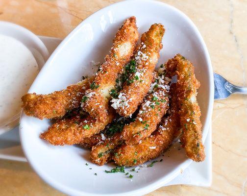 Fried zucchini sticks