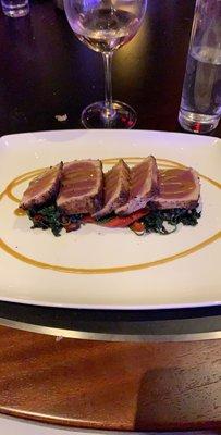 Seared tuna