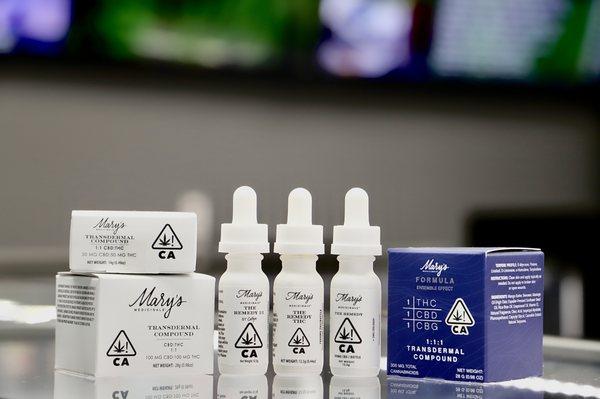 Mary's Medicinals
 
 Lotions, Patches, & Tinctures