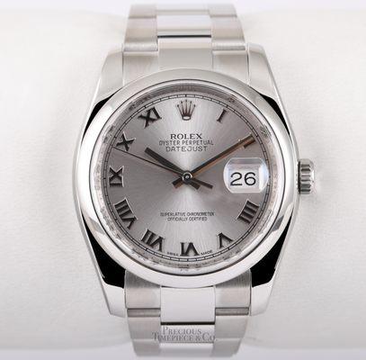 Rolex Datejust 36mm in Steel