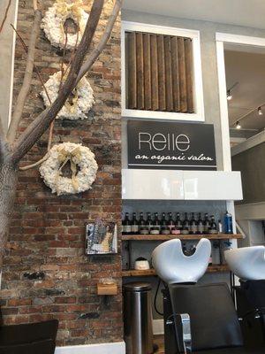 Relle organic salon.