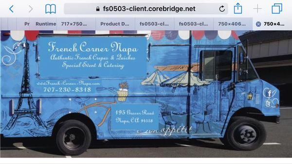 French Corner Napa food truck