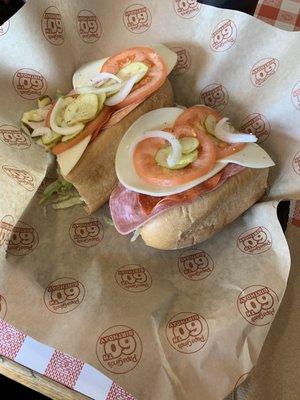 Fresh Italian Lunch Sub!