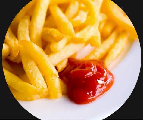 French Fries and Ketchup