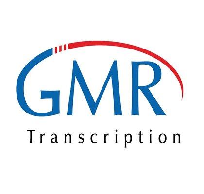 GMR Transcription logo