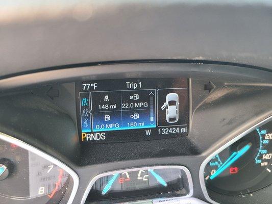 Mileage showing difference - No need for an 8 Mile test drive. - no need for any test drive.