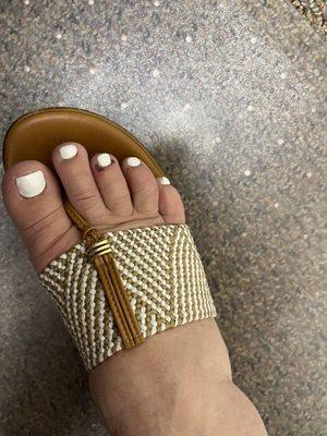 Terrible pedicure!!!!!