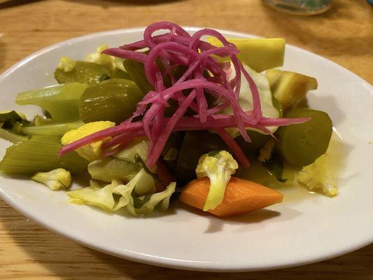 Pickled vegetables