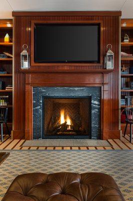 Another True Gas FIreplace at the Beauport Hotel