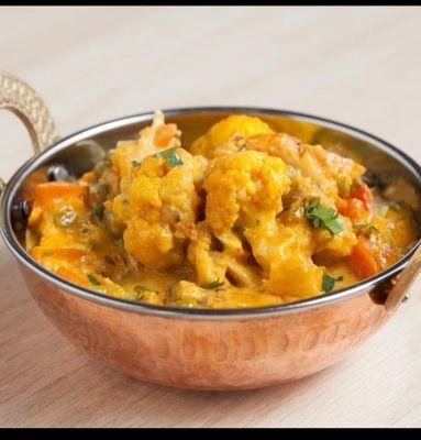 Mixed vegetable korma