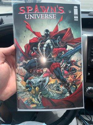 New release Wednesday! Spawn Universe!