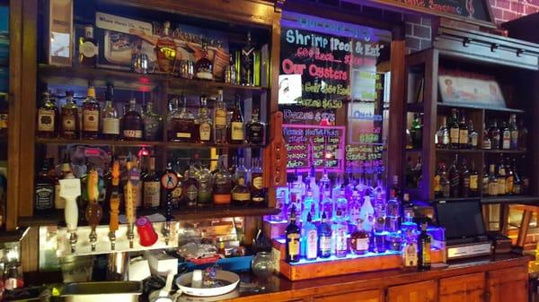 Great selection of draft beer and bourbon.