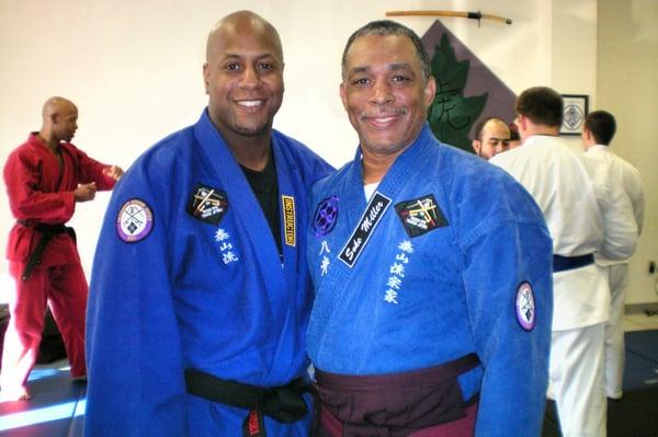 Sensei Khoury Porter and Soke Joe Miller