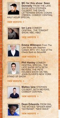 Comedy Cellar Classes