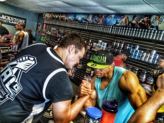 It's not just all about supplements, we like to have fun too... We're always having some special deals or some kind of giveaway