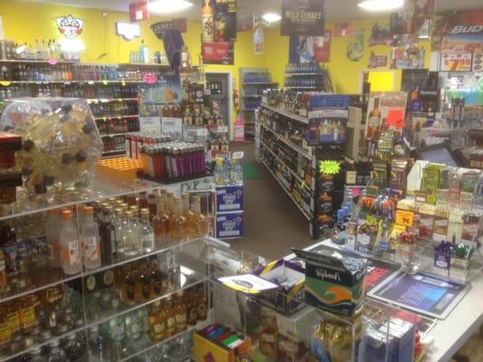 The liquor store..from their facebook page.