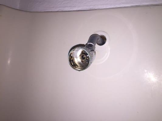 This shower head has been broken for over 2 months. This issue was reported over 4 times.