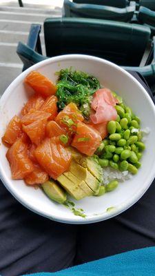 Salmon bowl