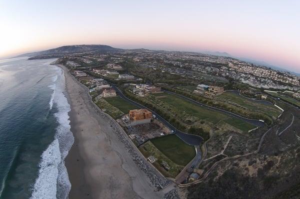 Birds Eye View of Strands Beach neighborhood