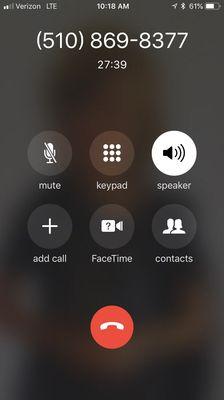 Still on hold to make a mammogram appointment.