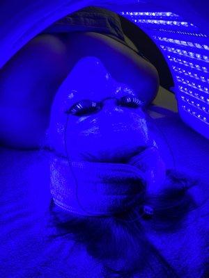 Blue LED Phototherapy