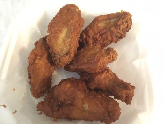 6 chicken wings for $4.99