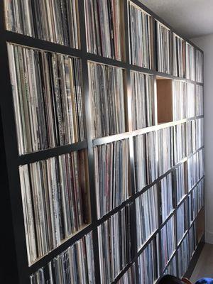 Record shelves custom