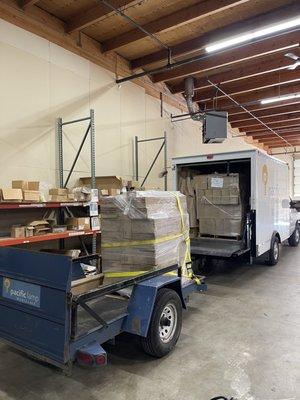 Pacific Lamp Wholesale delivering LED highbay lights!