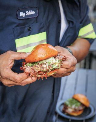 Big Schlim's Birria Burger