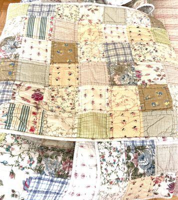 My Queen Size Pottery Barn Quilt for cold Winter Nights. Posted 02/02/21