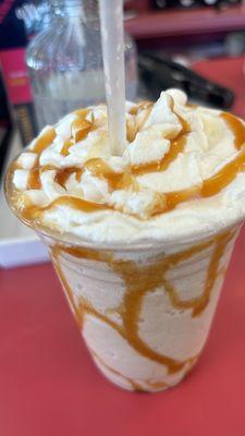 Caramel frappe