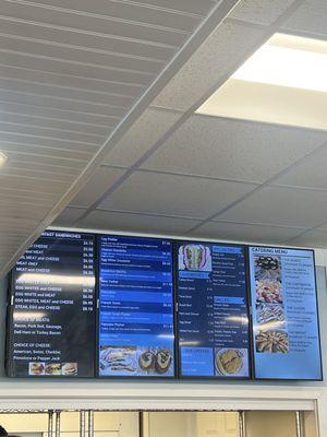 menu inside