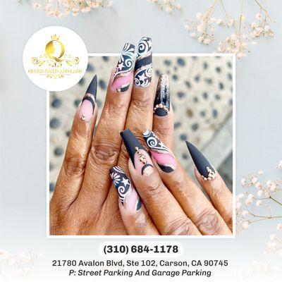 Indulge in exquisite nail art creations that reflect your unique style and personality. Elevate your fingertips with our intricate designs