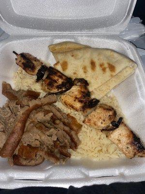 Gyros and Kebab Combo