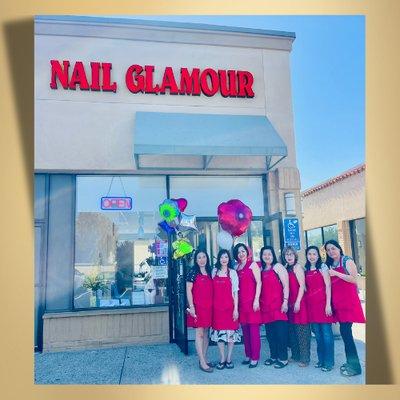 Kim and The Nail Glamour Technicians