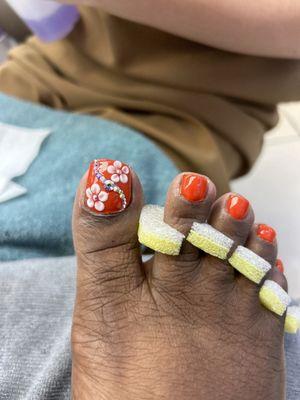 BEAUTIFUL Pedicure by Kathy