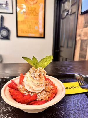 #Sundae waffle bowl