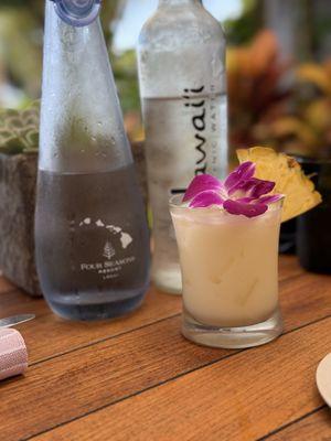 Coconut/Piña colada cocktail