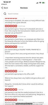 false reviews by staff