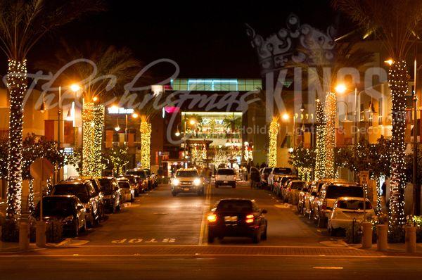 We light up entire shopping centers and malls