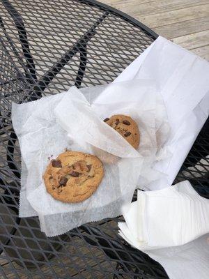 We inhaled these chocolate chip cookies in a flash