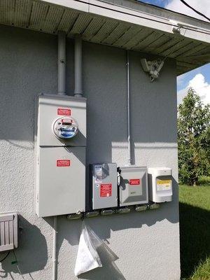 Meter install