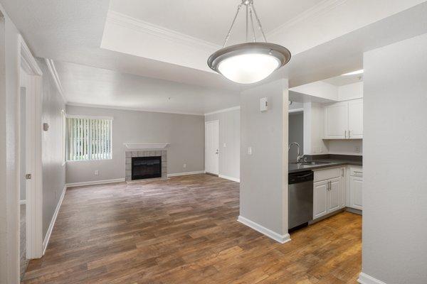 Living Room & Dining Room