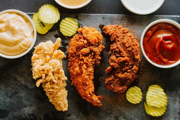 Chicken fingers - easy, risky and crazy hot