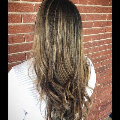 long layered hair paint east point ga salon