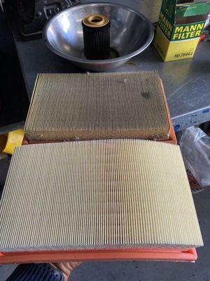 My car can now breathe must better. New air filter !