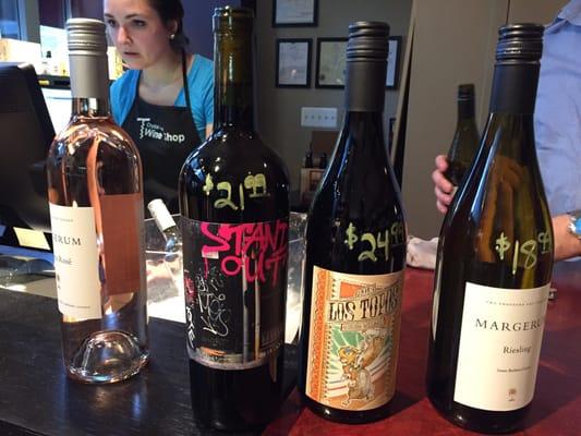 California wines today!