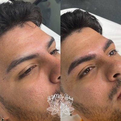 Microblading for Men #manbrows