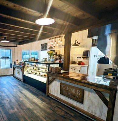 Inside the new Woodstock Orchards Bakery